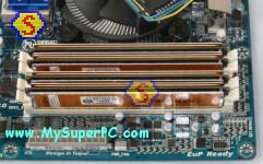 How To Assemble A Computer - PC Assembly Guide, Gigabyte Motherboard Motherboard DDR3 RAM Memory Slots Fully Populated