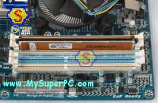 How To Assemble A Computer - PC Assembly Guide, Gigabyte Motherboard Motherboard With DDR3 RAM Memory Module Installed In The First DIMM Memory Slot