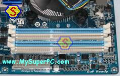 How To Assemble A Computer - PC Assembly Guide, Gigabyte Motherboard DDR3 RAM Memory Slots