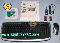 How To Assemble A Computer - PC Assembly Guide, Logitech Cordless Keyboard and Mouse box