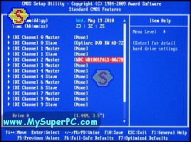 How To Assemble A Computer - PC Assembly Guide, BIOS Main Menu CMOS Setup Utility