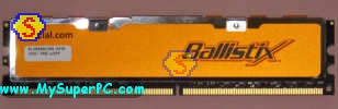 How To Assemble A Computer - PC Assembly Guide, Crucial Ballistix 1024MB PC2-8500 DDR2 RAM Memory Module