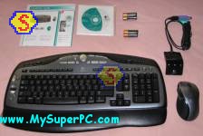 How To Assemble A Computer - PC Assembly Guide, Logitech MX3000 Cordless Keyboard and Mouse Retail Box Contents