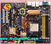 How To Assemble A Computer - PC Assembly Guide, Motherboard Connections For Power Supply