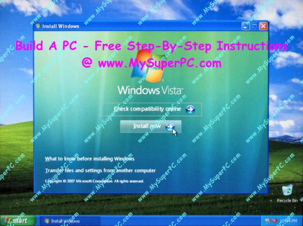 How To Install Vista Home Premium 32 Bit