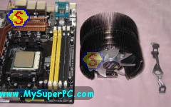 How To Assemble A Computer - PC Assembly Guide, Zalman CNPS 9500 AM2 CPU Cooler Install Orientation