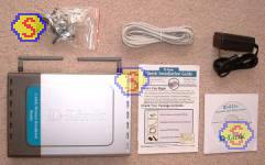 Sharing Cable Modem - D-Link DI-614+ Retail Box Contents