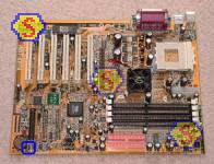 How To Assemble A Computer - PC Assembly Guide, ABIT KR7A-133 Motherboard CMOS Jumpers