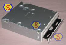 How To Assemble A Computer - PC Assembly Guide, Sony DRU-840A DVD RW Disc Tray Ejected